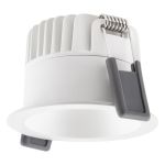 Ledvance LED Spot Mörklight Aluminium Vit 8W 680lm 36D - 930 Varm Vit | Utskärning   68mm - IP44 - Bästa färgåtergivning - Dimbar