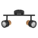 Ledvance LED Decor Spot Cork Stål Svart 6W 460lm - 827 Extra Varm Vit | Dimbar