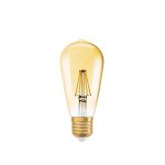 Ledvance Vintage 1906 LED E27 Päron Klar 6.5W 725lm - 824 Extra Varm Vit | Dimbar - Ersättare 55W