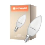 Ledvance Classic LED E14 Kronljus Matt 4.9W 470lm - 840 Kallvit | Ersättare 40W