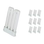 Flerpack 10x Osram Dulux F 24W 840 | Kallvit - 4-Stift