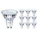 Flerpack 10x Philips Corepro LED Spot GU10 PAR16 4.9W 460lm 36D - 830 Varm Vit | Ersättare 65W
