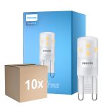 Flerpack 10x Philips CorePro LED Capsule G9 Matt 1.9W 220lm - 827 Extra Varm Vit | Ersättare 25W