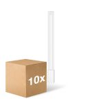 Flerpack 10x Ledvance Dulux-L LED 18W - 840 Kallvit | 4-Stift - Ersättare 36W