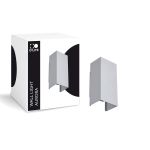 D'Lite Vägglampa Aurora Silver Up & Down 6.5W 500lm - 830-840 CCT | IP54