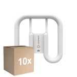 Flerpack 10x Ledvance DULUX-SQ LED 7W - 835 Varm Vit | 2-Stift - Ersättare 16W