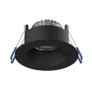 Noxion LED Spot Ares Djup ring Svart 6W 540lm 927-940 3CCT - med Inre Ring Svart | Utskärning   68mm