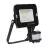 Ledvance LED Strålkastare Kompakt Svart 10W 1000lm 100D - 840 Kallvit | IP65 - Symmetrisk - Rörelse- och ljussensor