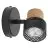 Ledvance LED Decor Spot Cork Stål Svart 3W 230lm - 827 Extra Varm Vit | Dimbar