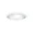 Sylvania LED Downlight Insaver Slim 225 Aluminium Vit 41W 4800lm 70D - 830 Varm Vit | Utskärning   225mm - IP44 - Dimbar