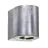 Nordlux Canto 2 Vägglampa Stål Silver Up & Down 10.6 W 500lm - 830 Varm Vit
