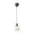Nordlux Milford Mini Svart Pendellampa Glas Svart | Passande för 1x E27