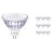 Flerpack 10x Philips Master Value LED Spot GU5.3 MR16 7.5W 630lm 60D - 930 Varm Vit | Bästa färgåtergivning - Dimbar - Ersättare 50W