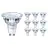 Flerpack 10x Philips Corepro LED Spot GU10 PAR16 4.9W 460lm 36D - 830 Varm Vit | Ersättare 65W