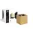 D'Lite Vägglampa Nova Guld Up & Down 4.9W 480lm - 830 Varm Vit | IP54