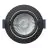 EcoDim Infälld Spot Svart 6W 450lm 60D 827- 860 Justerbar Vit | RGB - 85mm - Utskärning   75mm - IP54 - Zigbee Dimbar