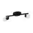 Eglo Taklampa Buzz-LED Stål Svart 2x2.8W 2x250lm - 830 Varm Vit | IP20 - Inkl. 2x GU10