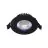 Noxion LED Lutningsbar Slim Spot Svart 6W 550lm - 930 Varm Vit | Utskärning   75mm - IP54 - Bästa färgåtergivning 
