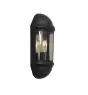 Ansell LED Vägglampa Latina Halv Lykta Svart - Passande för E27 upp till 42W | IP65