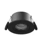 Noxion LED Spot Ares Firerated 6W 540lm 927-940 3CCT- Lutningsbar Svart| Utskärning   68mm