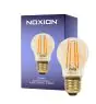 Noxion Lucent Lustre LED E27 Filament Ambar 4.5W 400lm - 822 Extra Varm Vit | Dimbar - Ersättare 35W
