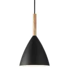 DFTP by Nordlux Pure 20 Pendellampa Metall och Trä Svart | Passande för E27