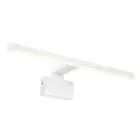 Nordlux Marlee 50 Vägglampa Metall Vit 8.9W 800lm 930 Varm Vit | IP44 - Bästa Färgåtergivning