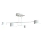Emibig Taklampa Halo Stål Vit | Passande för 4x GX53 - Max 8W