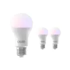 Flerpack 3x Calex Smart Tuya Wifi E27 Päron 8.5W 806lm - 822-840 Justerbar Vit | RGBW - Dimbar - Ersättare 60W