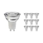 Flerpack 10x Noxion Lucent LED Spot GU10 PAR16 4.8W 450lm 36D - 840 Kallvit | Ersättare 65W