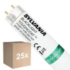 Flerpack 25x Sylvania Blacklight BL368 T12 Toughcoat 40W - 368 UV | 120cm