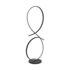 Eglo Golvlampa Serpins Aluminium Stål Svart 20W 2500lm - 830 Varm Vit | IP20